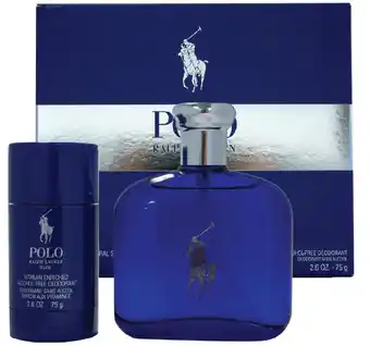 Ralph lauren polo blue 125ml edt 2 piece set