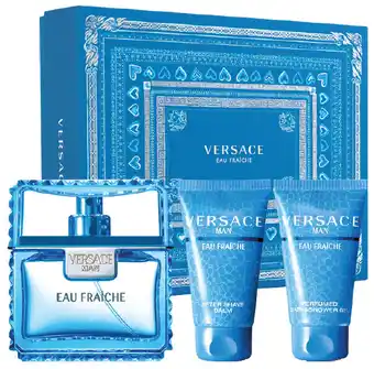 Chemist Warehouse Versace eau fraîche 50ml edt 3 piece set offer