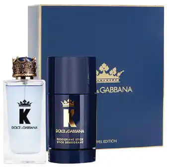 Chemist Warehouse Dolce & gabbana k 100ml edt 2 piece set offer
