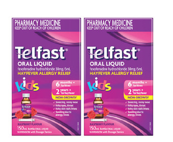 Chemist Warehouse Telfast kids oral liquid 150ml offer