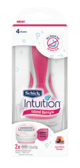 Schick intuition island berry kit