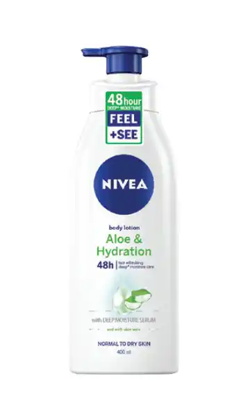 Chemist Warehouse Nivea aloe & hydration body lotion 400ml offer