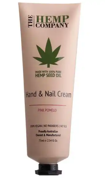 Chemist Warehouse The hemp company pink pomelo hand cream 75ml offer