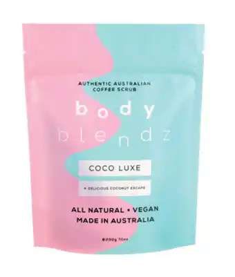 Chemist Warehouse Body blendz body coffee scrub coco luxe 200g offer