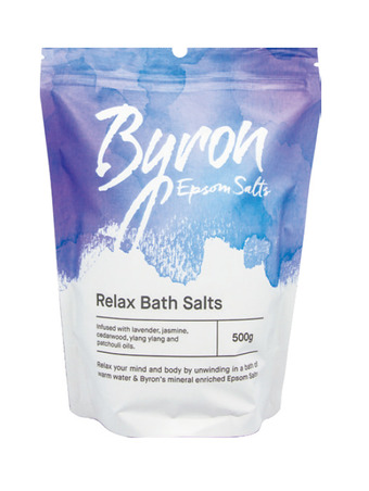 Chemist Warehouse Byron bath salts 500g - relax offer
