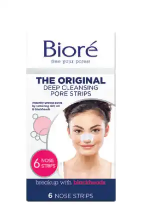 Chemist Warehouse Biore deep cleansing pore strips 6 original offer