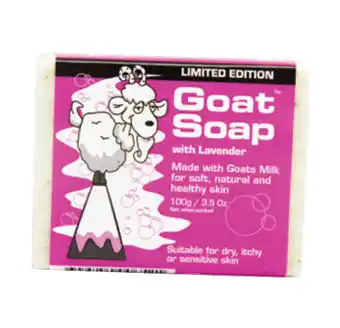 Goat soap with lavender 100g