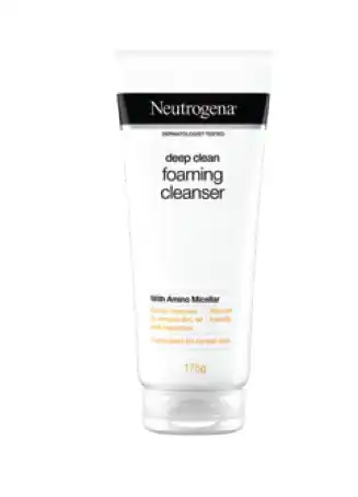 Chemist Warehouse Neutrogena deep clean foaming cleanser 175g offer