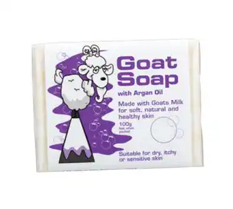 Chemist Warehouse Goat soap with argan oil 100g offer