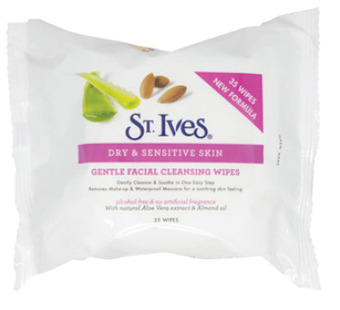 Chemist Warehouse St. ives dry & sensitive facial cleansing wipes 35 pack offer