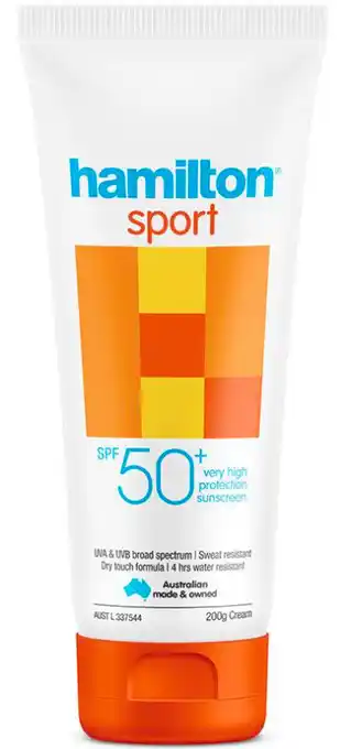 Chemist Warehouse Hamilton spf 50+ sport 200g offer