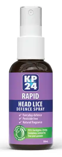 Chemist Warehouse Kp24 rapid head lice defence spray 50ml offer