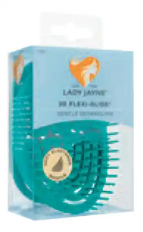 Chemist Warehouse Lady jayne turquoise green 3d flexi-glide detangling brush offer