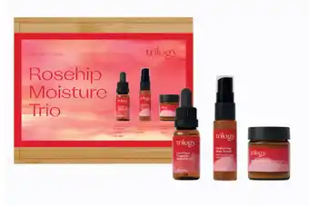 Chemist Warehouse Trilogy rosehip moisture trio gift set offer