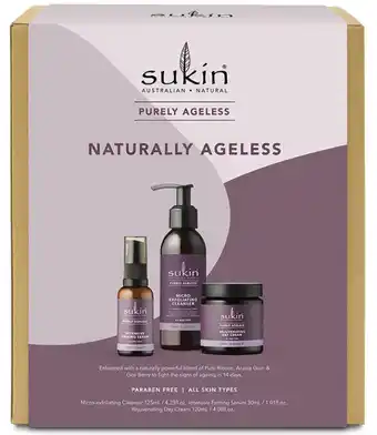 Chemist Warehouse Sukin naturally ageless giftpack offer
