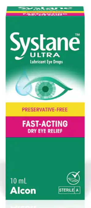 Chemist Warehouse Systane ultra preservative-free eye drops 10ml offer