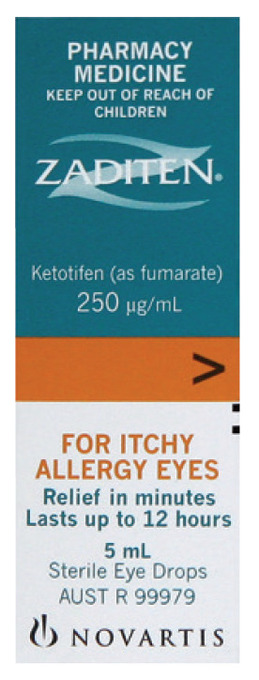 Chemist Warehouse Zaditen allergy eye drops 5ml offer