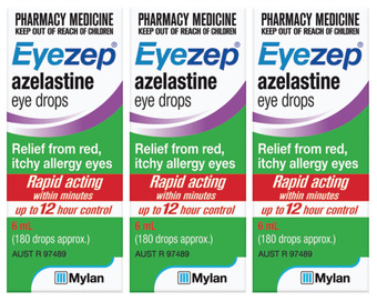 Chemist Warehouse Eyezep allergy eye drops 6ml offer