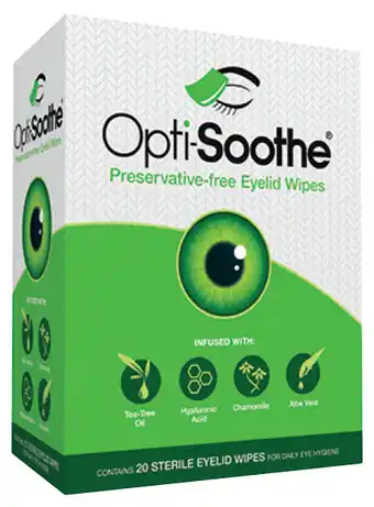 Chemist Warehouse Opti-soothe preservative-free eyelid wipes offer