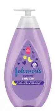 Chemist Warehouse Johnson’s baby bath bedtime 500ml offer