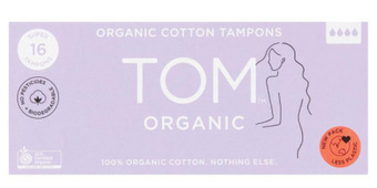 Chemist Warehouse Tom organic tampons super 16 pack offer