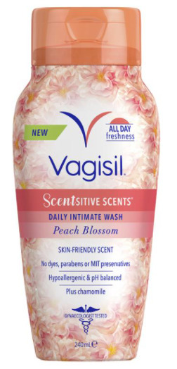 Chemist Warehouse Vagisil intimate wash peach blossom 240ml offer