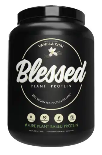 Chemist Warehouse Blessed protein vanilla chai 858g offer