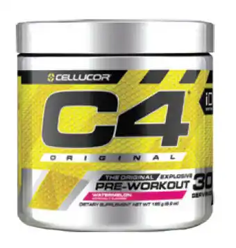 Chemist Warehouse Cellucor c4 id pink watermelon 30 serve offer