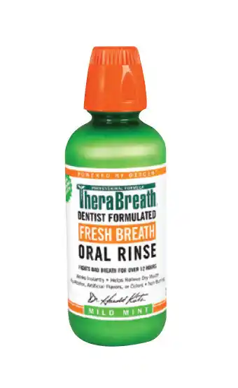 Chemist Warehouse Therabreath oral rinse mild mint 473ml offer