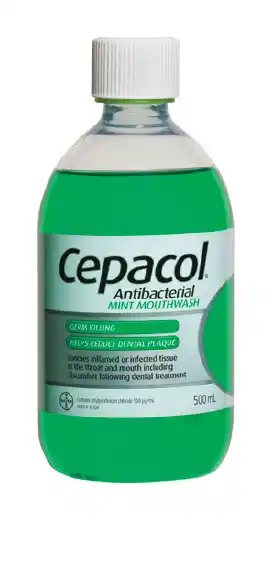 Cepacol mouthwash mint 500ml