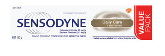 Chemist Warehouse Sensodyne toothpaste daily care + whitening 160g offer