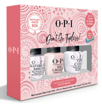 Chemist Warehouse Opi nail polish put it in neutral gift set with bonus block file offer