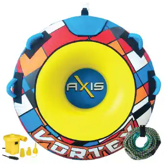 Ski tube - 1 person kit with pump & rope