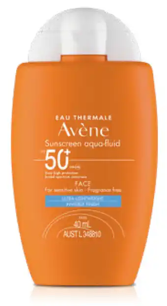 Avene sunscreen aqua-fluid spf 50+ 40ml