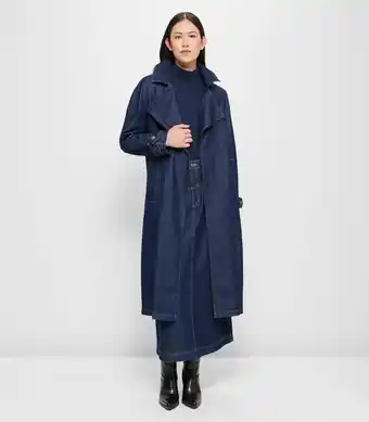 Target Denim Trench Coat offer