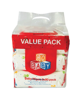 My Chemist Go baby wipes 3x80 pack offer