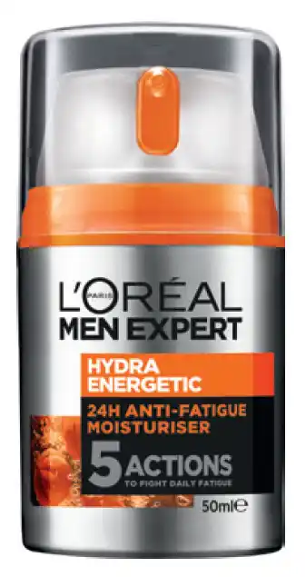 My Chemist L’oréal men expert hydra energetic 24h anti-fatigue moisturiser 50ml offer