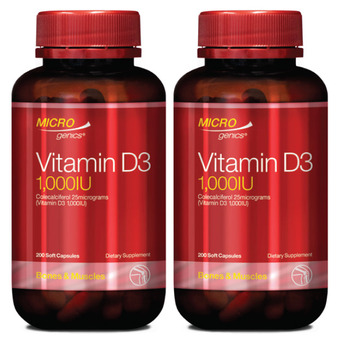 My Chemist Microgenics vitamin d3 1,000iu 200 soft capsules offer