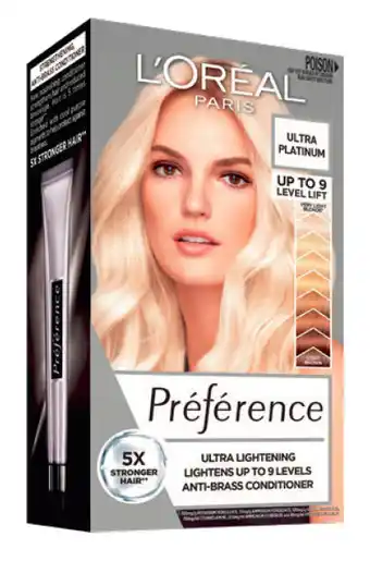 My Chemist L'oreal paris preference 9l ultra platinum offer