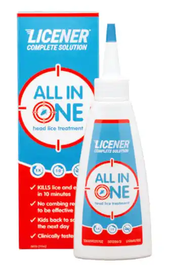 Licener all in one head lice treatment 100ml