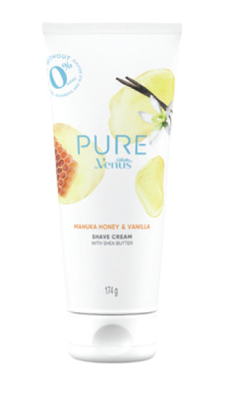My Chemist Gillette venus pure shaving cream manuka honey & vanilla 174g offer