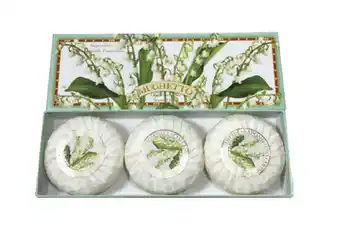 Florentino soap gift sets 3 pack - lilly of the valley