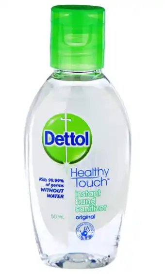 My Chemist Dettol hand sanitser 50ml offer