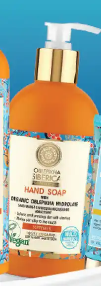 My Chemist Natura siberica hand soap with organic oblepikha hydrolate offer