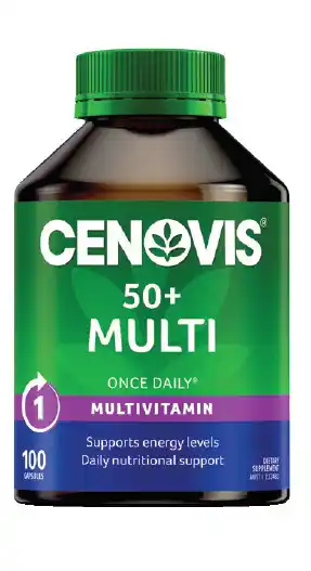 My Chemist Cenovis 50+ multi 100 capsules offer