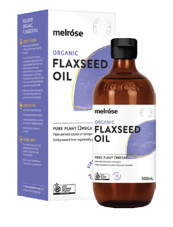 Melróse organic flaxseed oil 500ml