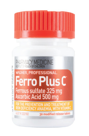 My Chemist Wagner professional ferro plus c 30 modified release tablets offer