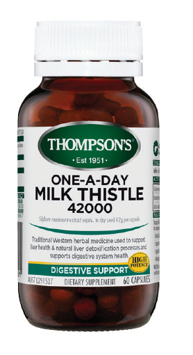 My Chemist Thompson’s one-a-day milk thistle 42000 60 capsules offer