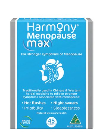 Harmony menopause max 45 tablets