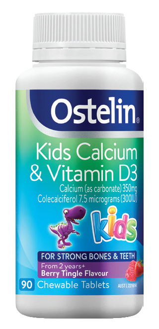 My Chemist Ostelin kids calcium & vitamin d3 90 chewable tablets offer